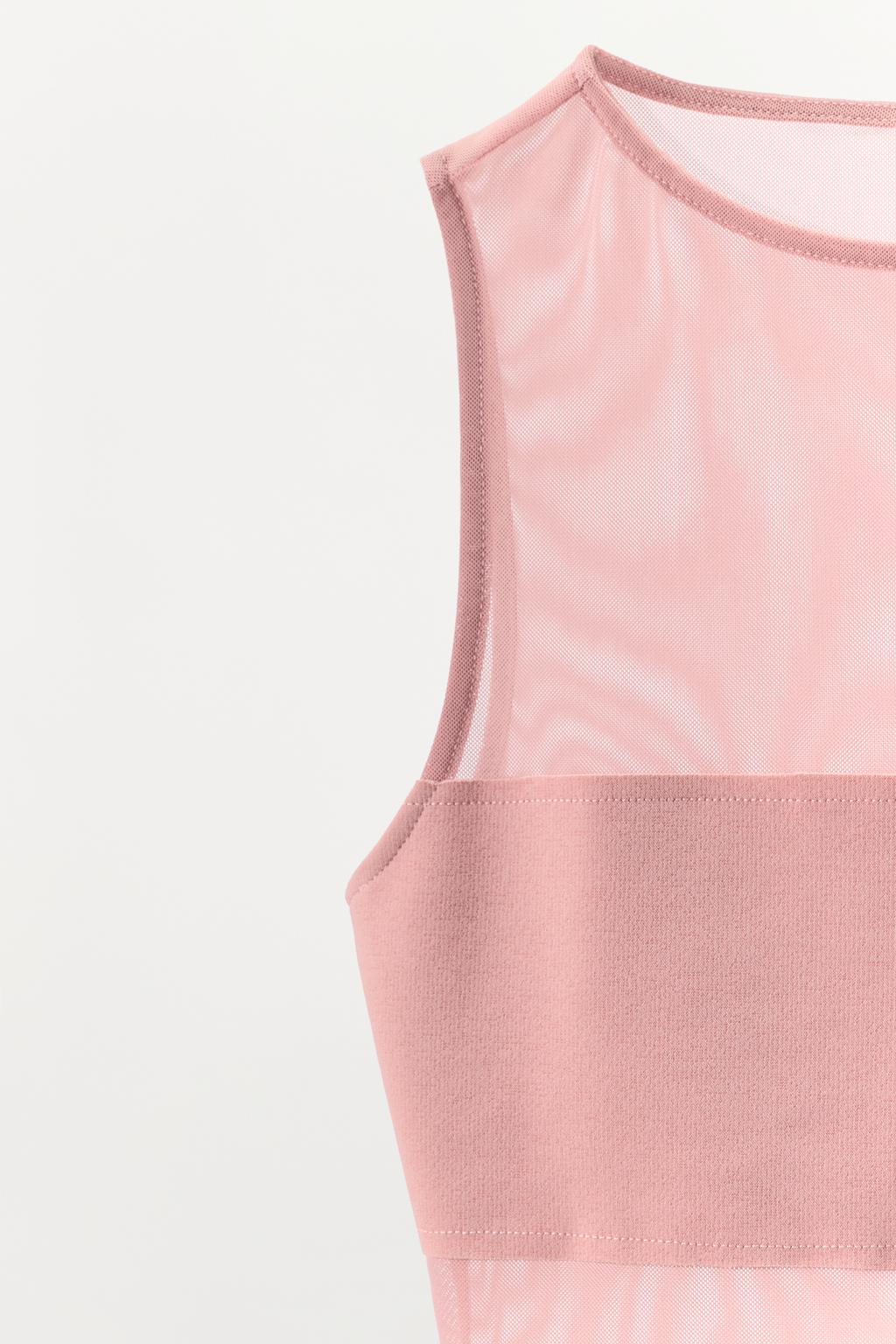 Body Bimatière En Tulle
