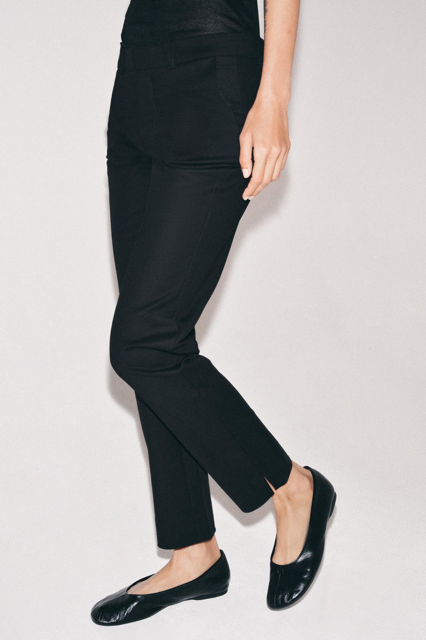Pantalon Capri Taille Basse