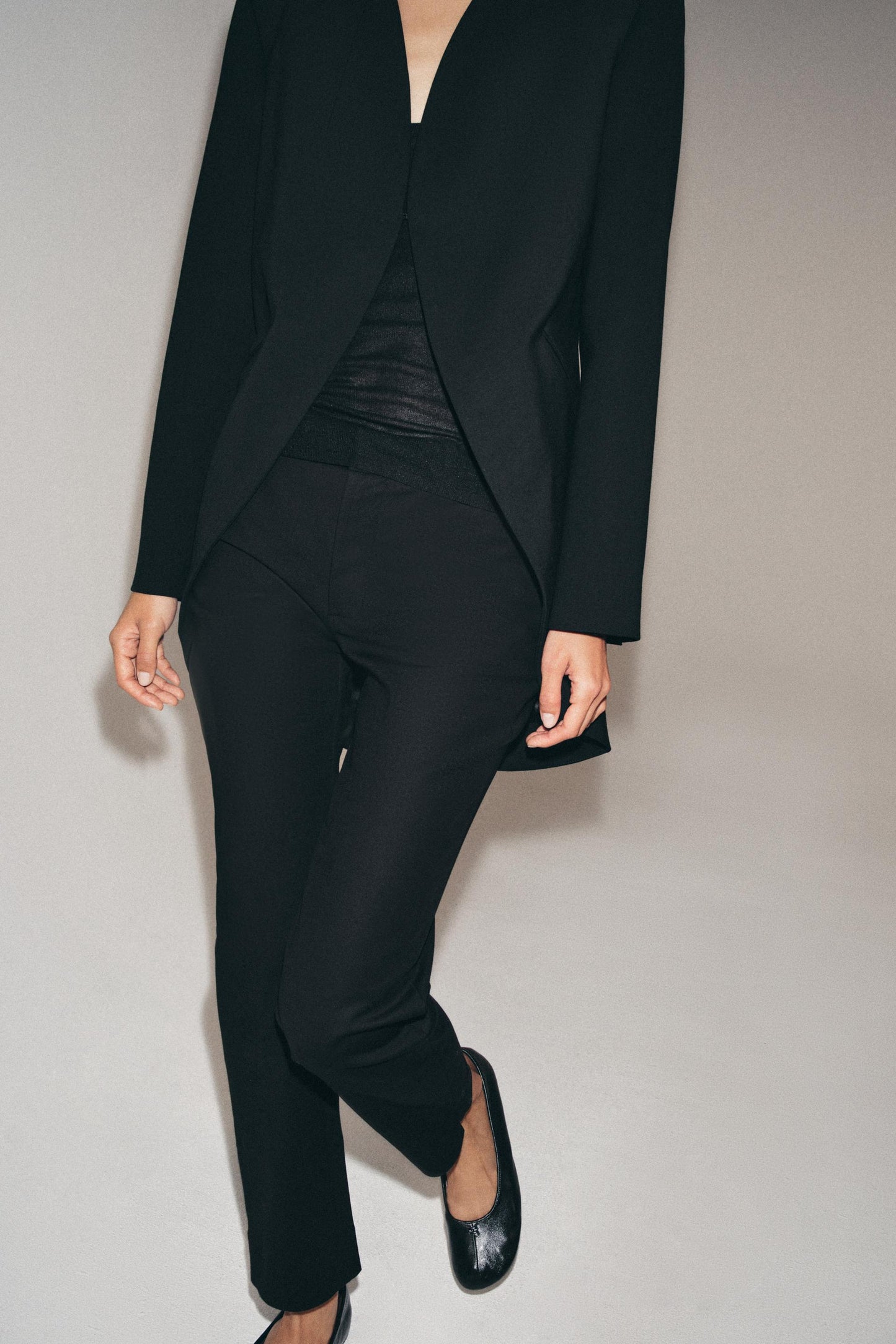 Pantalon Capri Taille Basse